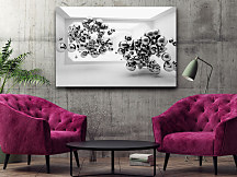 obraz kovové guličky